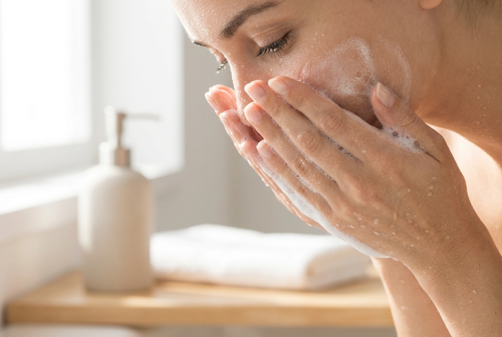 Mousse démaquillante : un nettoyage doux sans dessécher