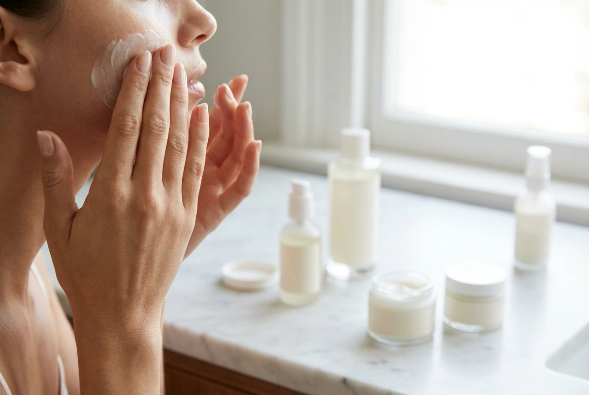 Crème à l'urée pour le visage : hydratation, association avec d'autres cosmétiques et application