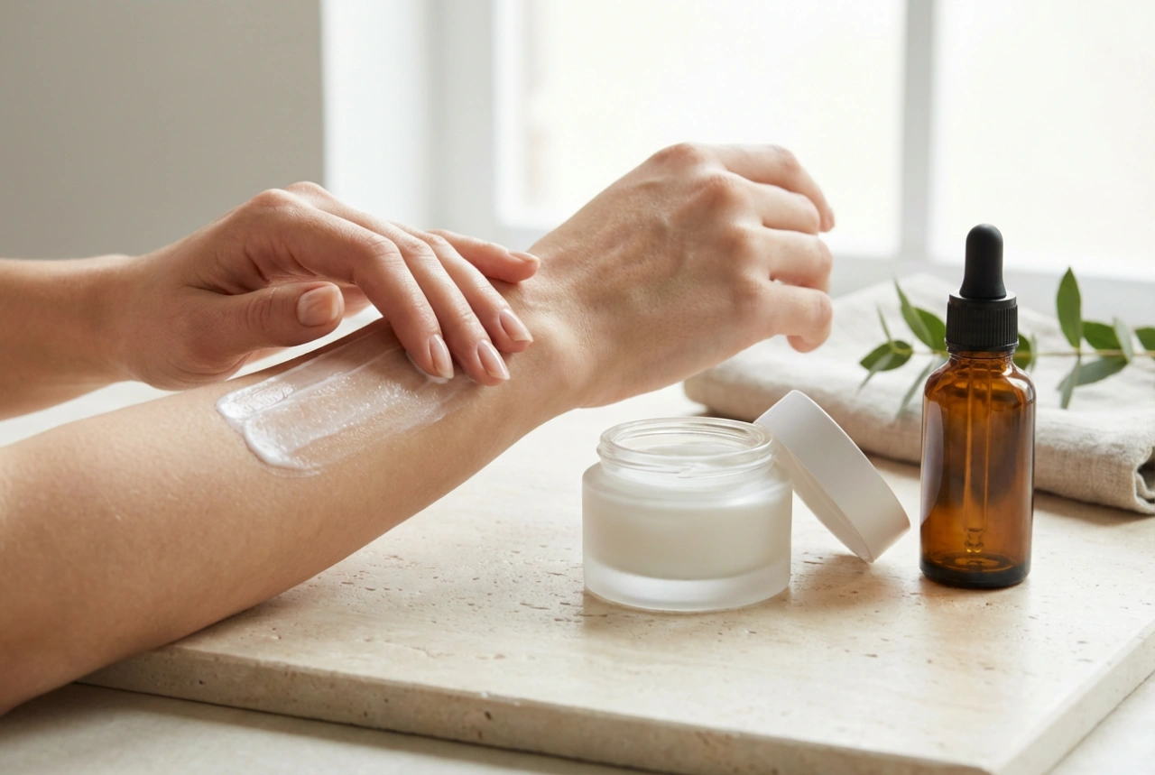 Comment fonctionne une crème hydratante à l'acide hyaluronique : association et application