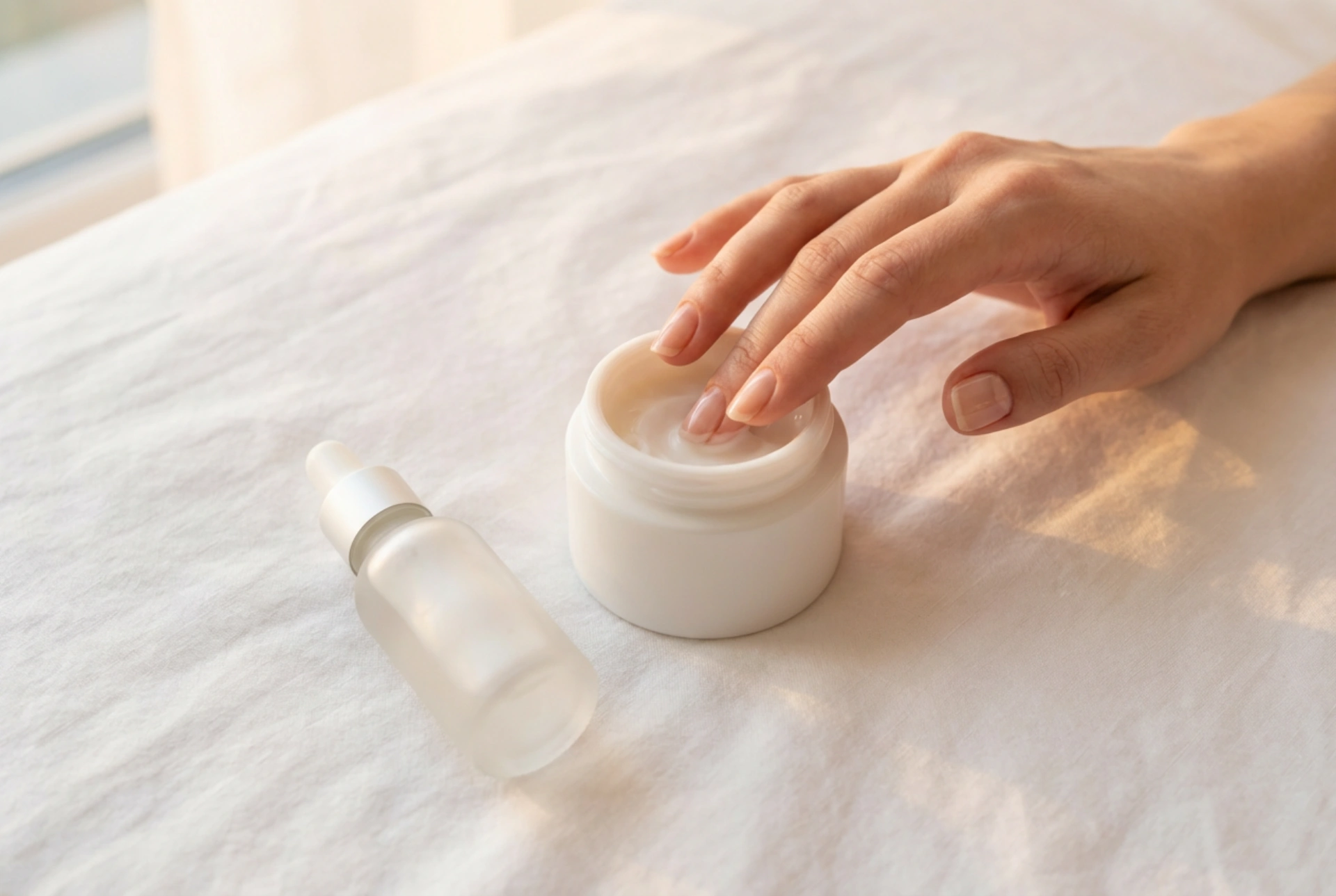 Crème de nuit hydratante : comment la choisir, l'appliquer et la combiner avec un sérum
