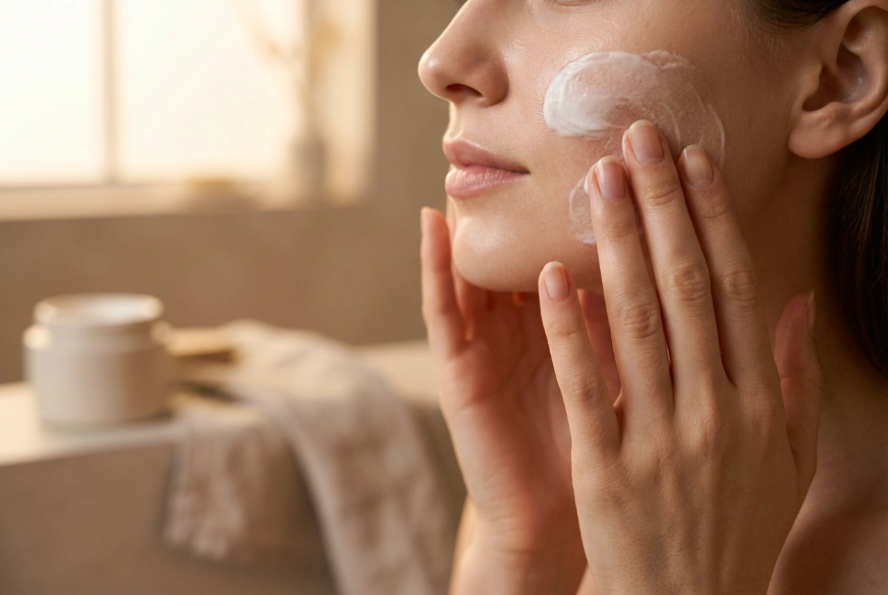 Crème hydratante de nuit : application, quantité et superposition