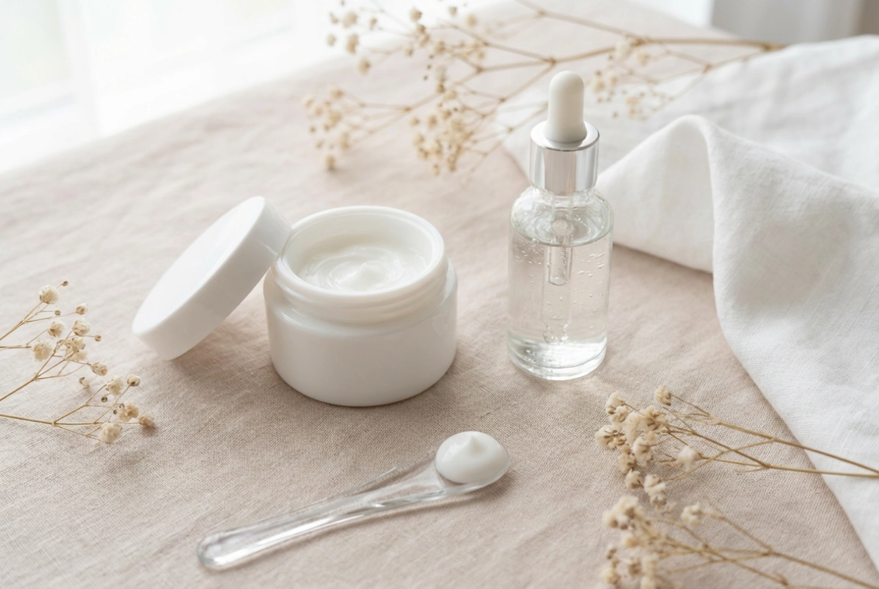Crème hydratante à l'acide hyaluronique : quand l'utiliser et comment l'appliquer en superposition