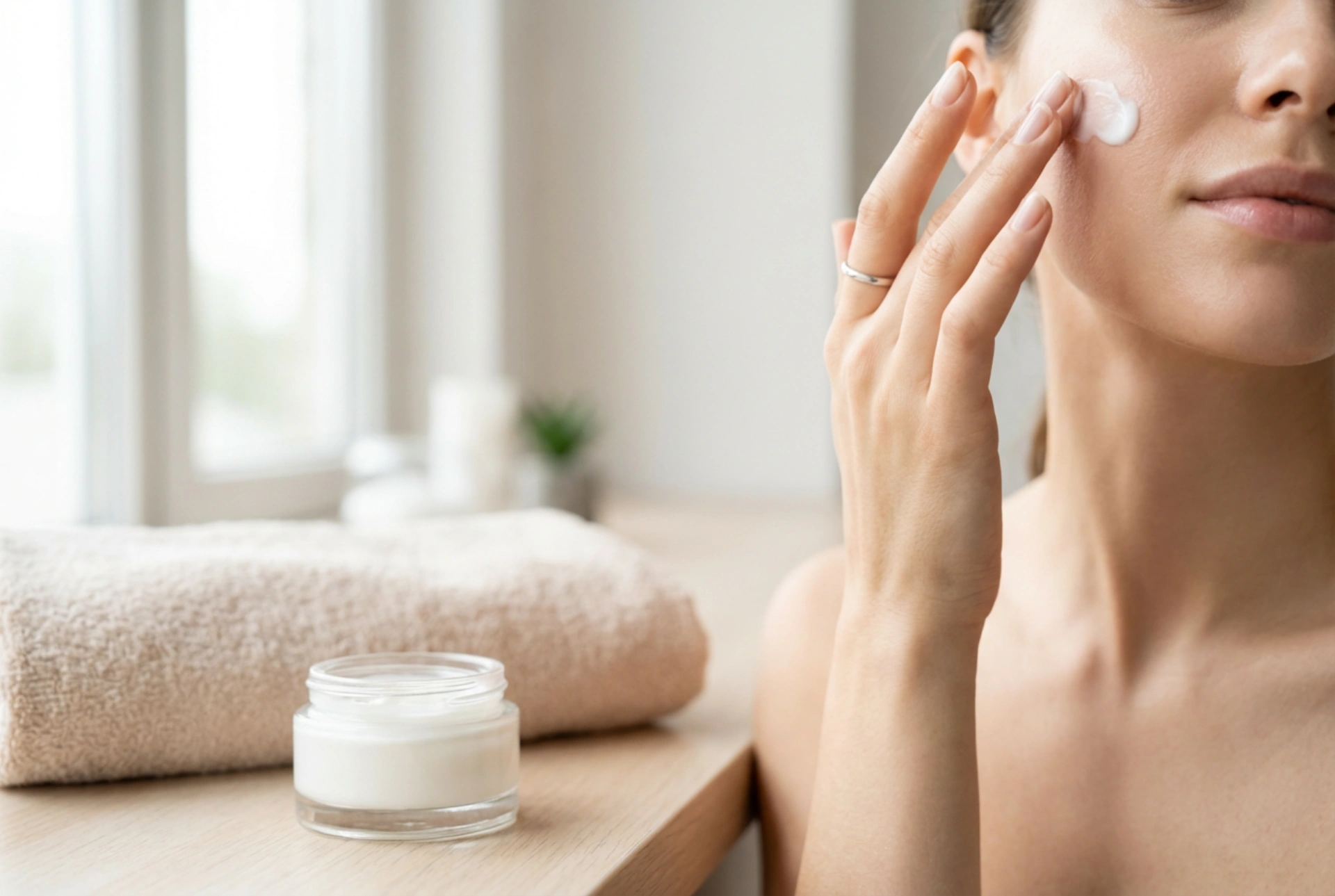 Crème visage intensément hydratante : quantité, ordre d'application et erreurs courantes