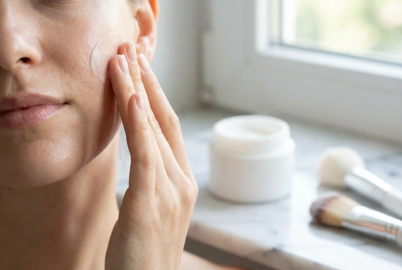 Crème visage ultra-hydratante : moment de la journée, application et maquillage