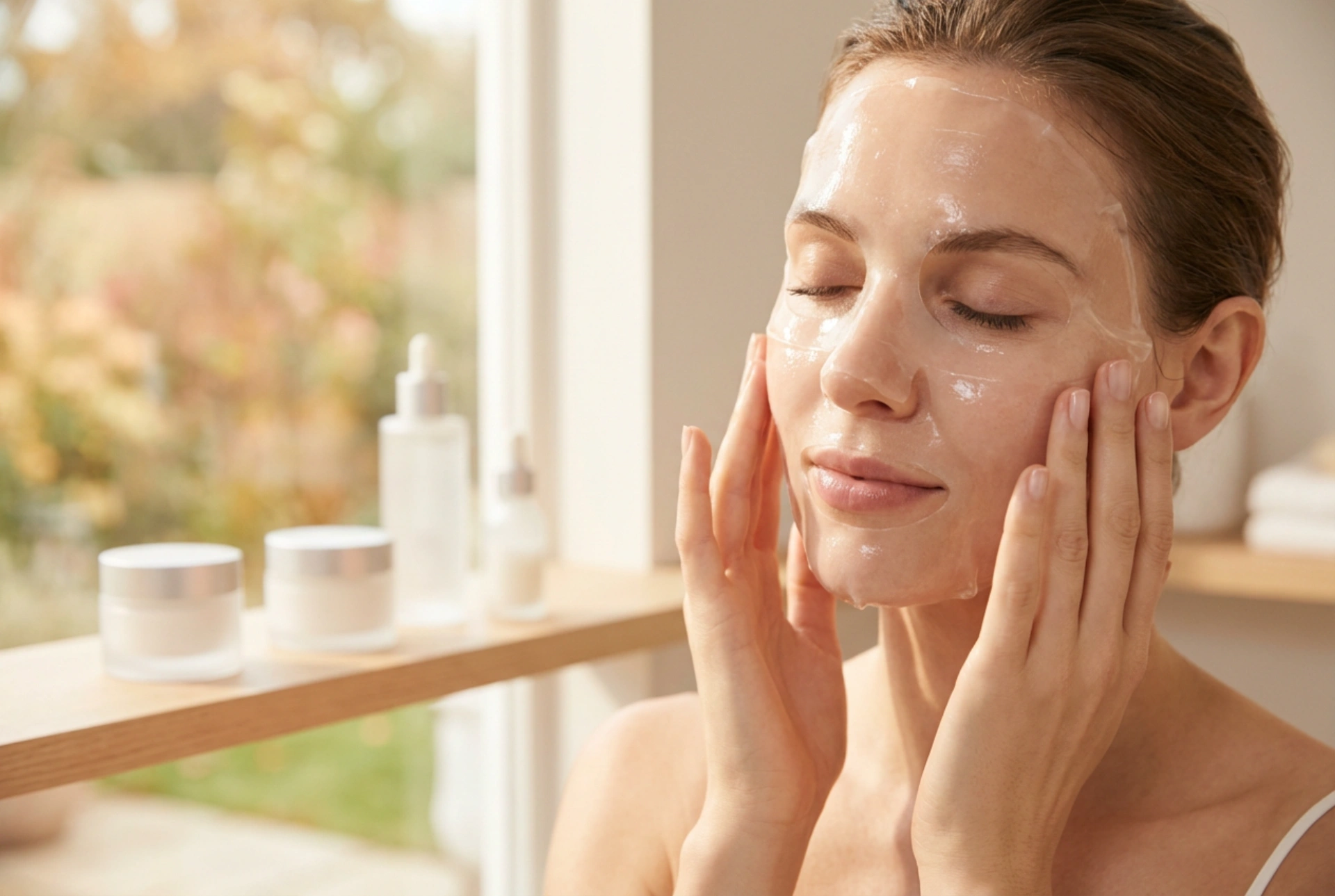 Masque au collagène pour le visage : quand l'utiliser et comment l'appliquer