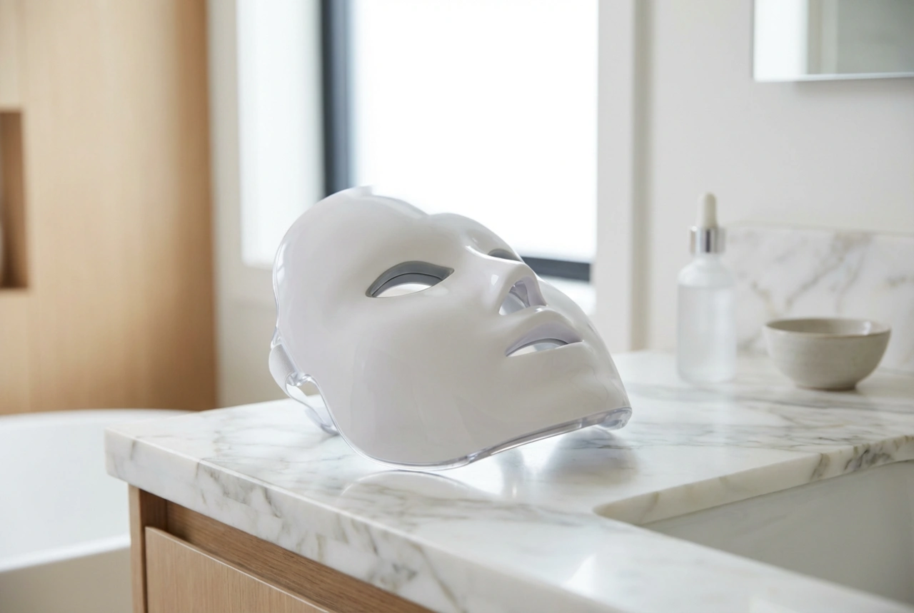 Masque LED pour le visage : utilisation sécurisée et planification des séances à domicile
