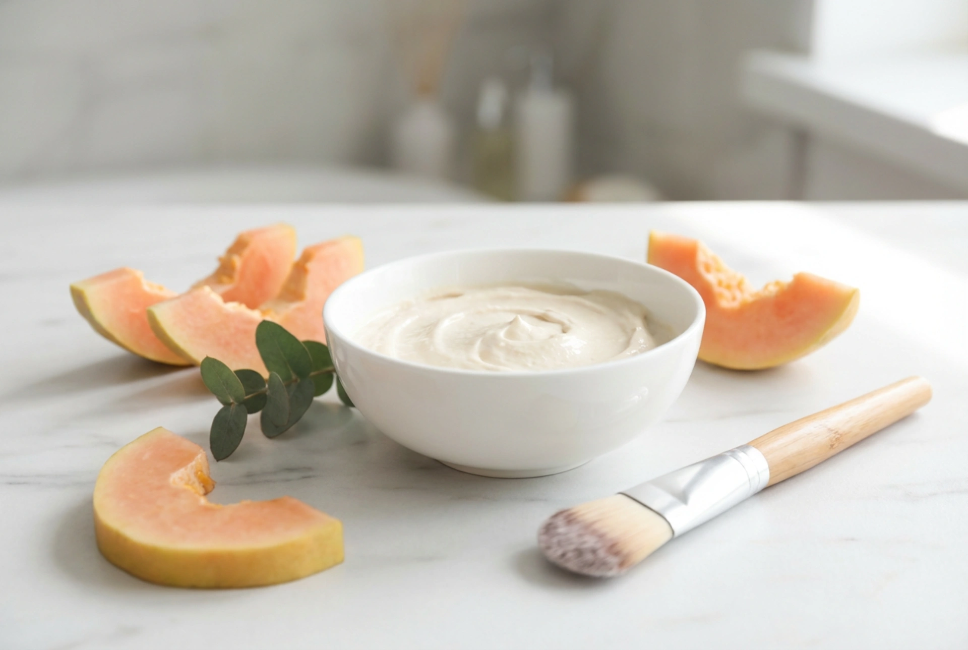 Masque enzymatique pour le visage : exfoliation douce étape par étape