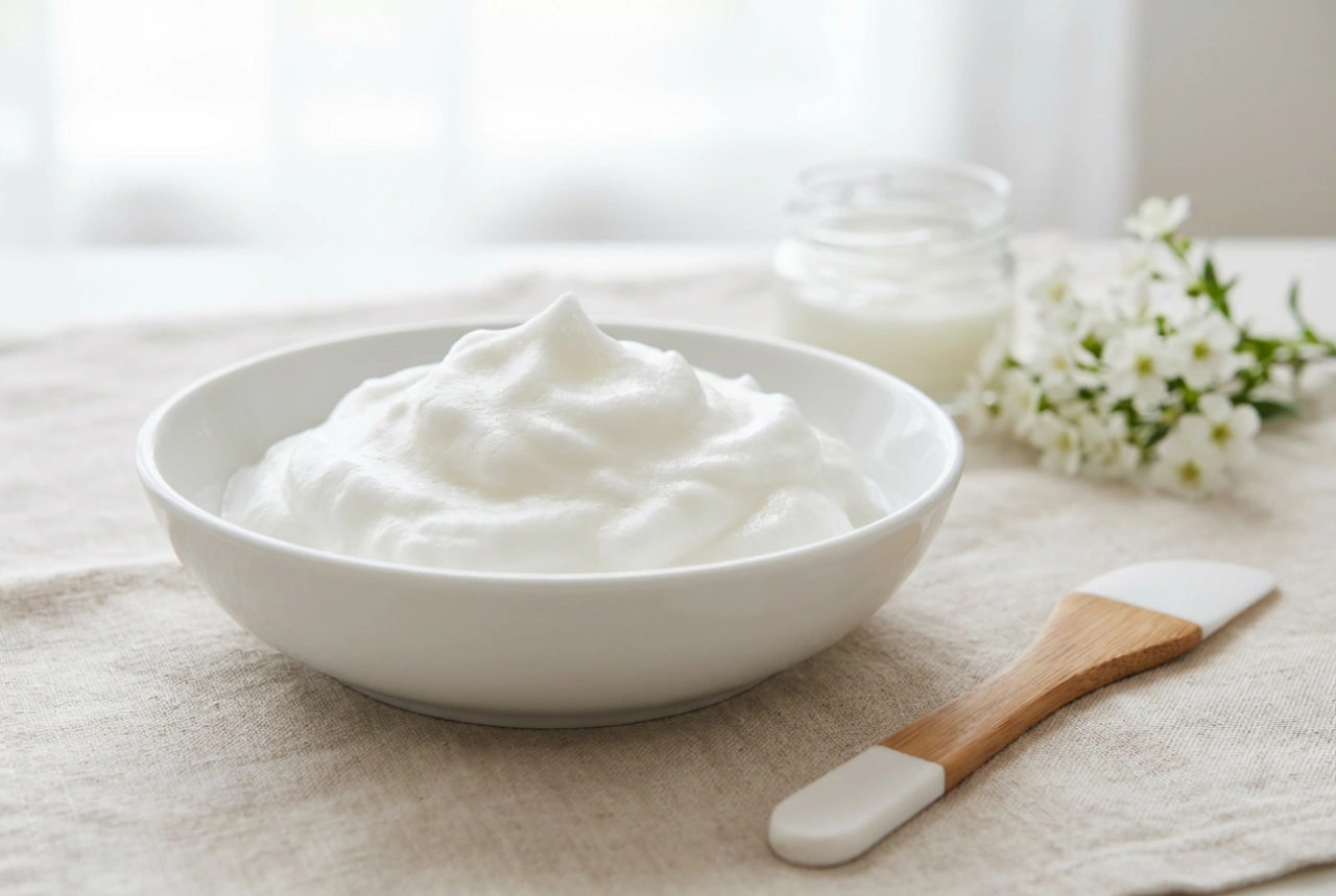 Masque au blanc d'œuf pour lisser la peau : préparation, application et rinçage