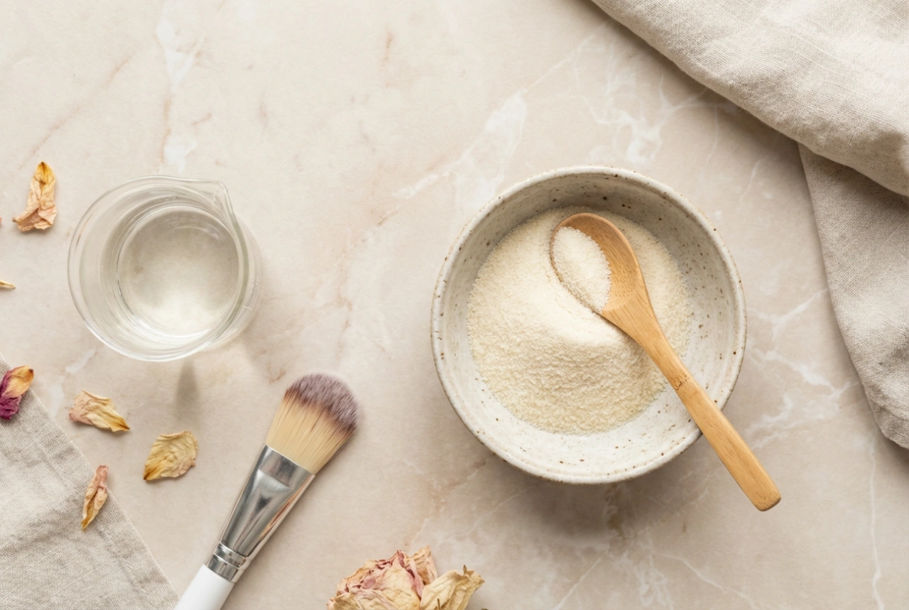 Masque à la gélatine pour le visage : comment le préparer, l'appliquer et le retirer