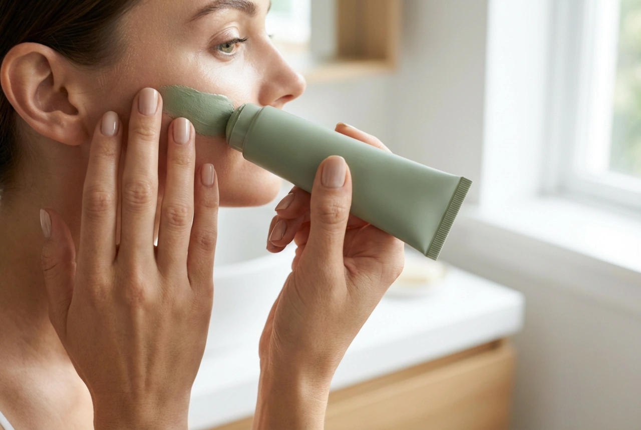 Masque en stick en pratique : application, zones du visage et retrait