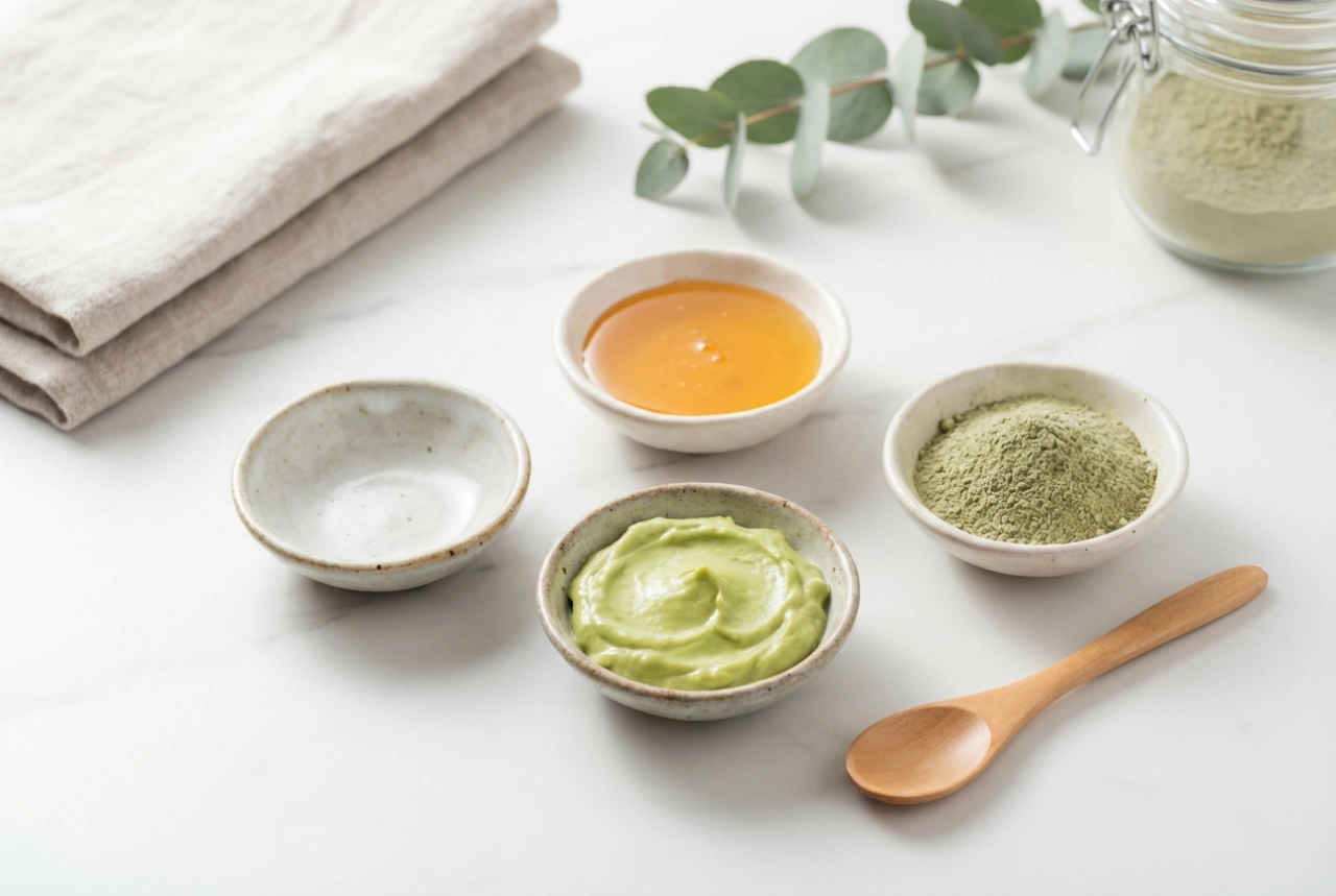 Masque visage maison : recettes simples et règles d'application