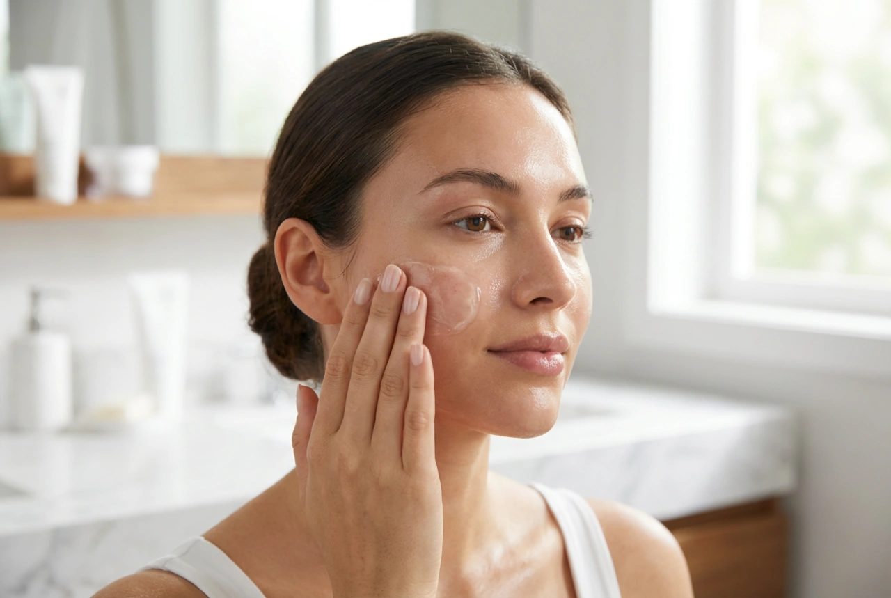 Masque visage en gel : réfrigération, temps de pose et soins après