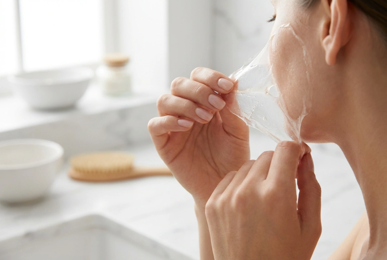 Masque peel-off maison : préparation de la peau et retrait en toute sécurité