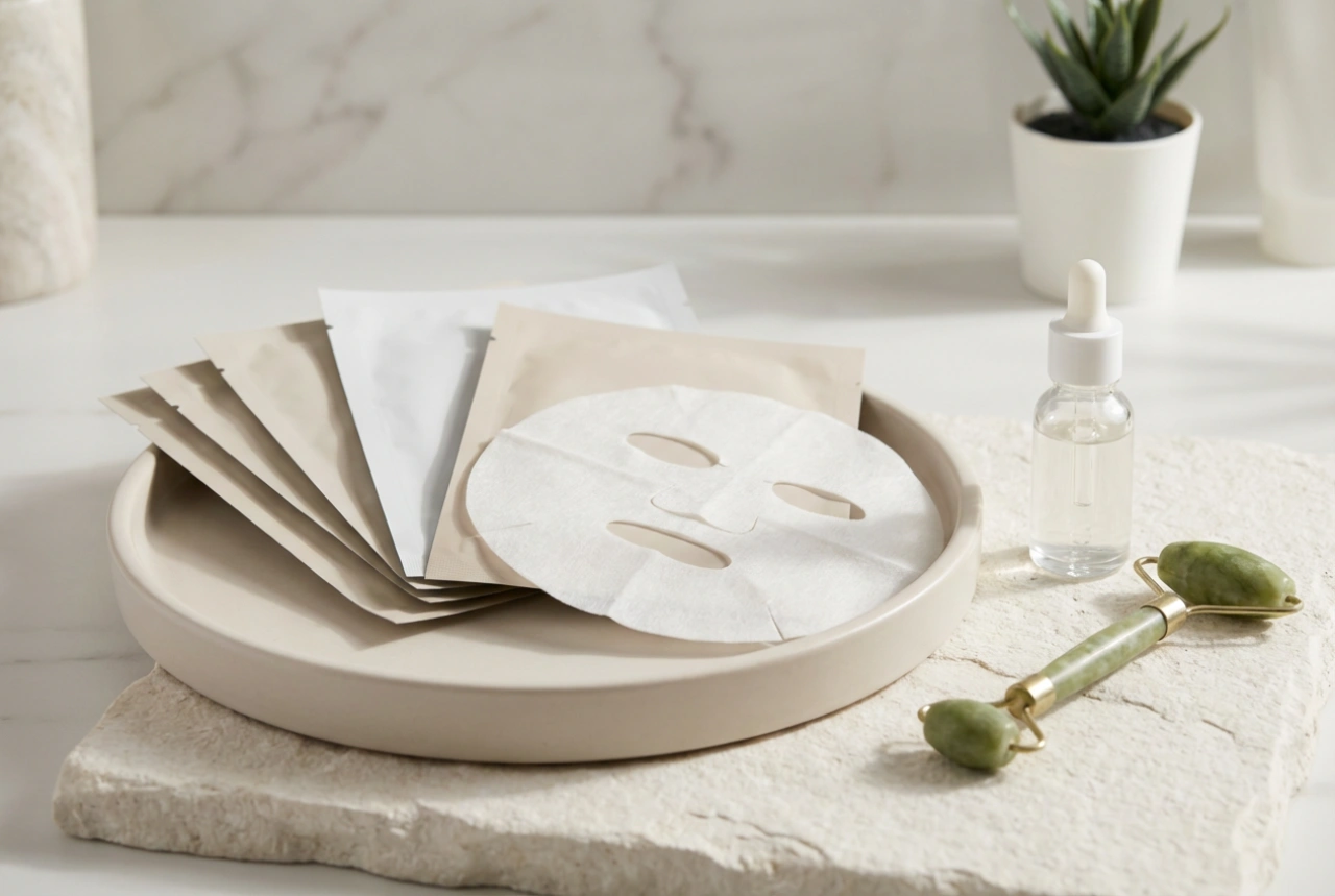 Masques coréens en tissu : choix, temps de pose et massage après