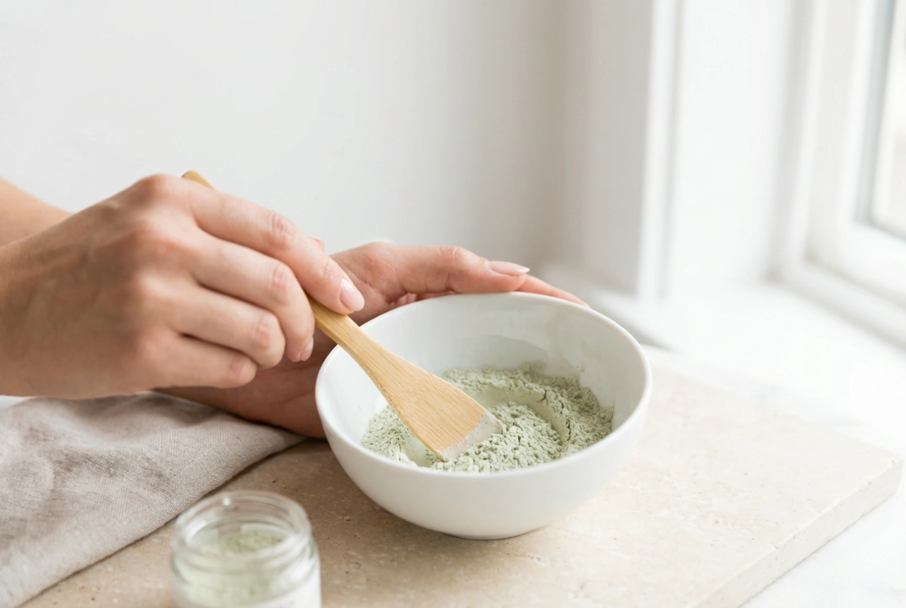 Masque peel-off aux algues en poudre : proportions de mélange, rapidité et application