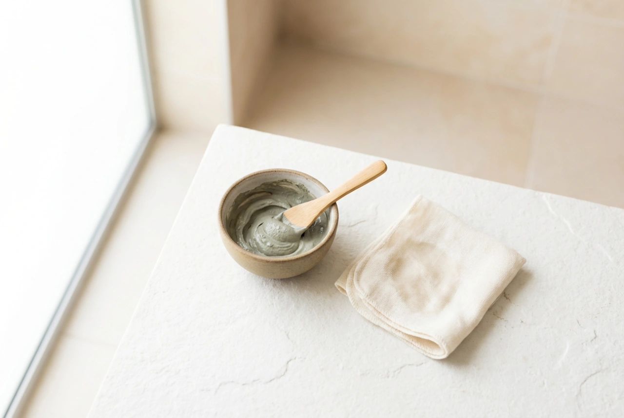 Masque à l'argile pour débutants : préparation et rinçage en douceur