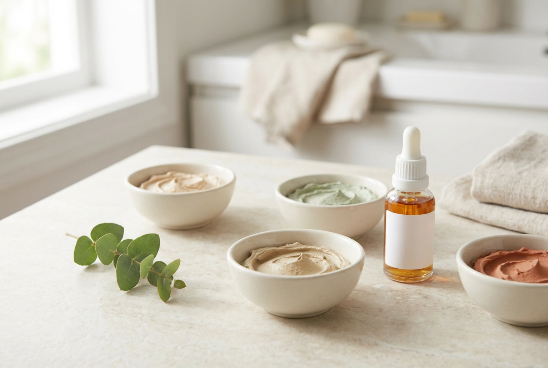 Masque à l'argile : types d'argiles, temps de pose et hydratation de la peau