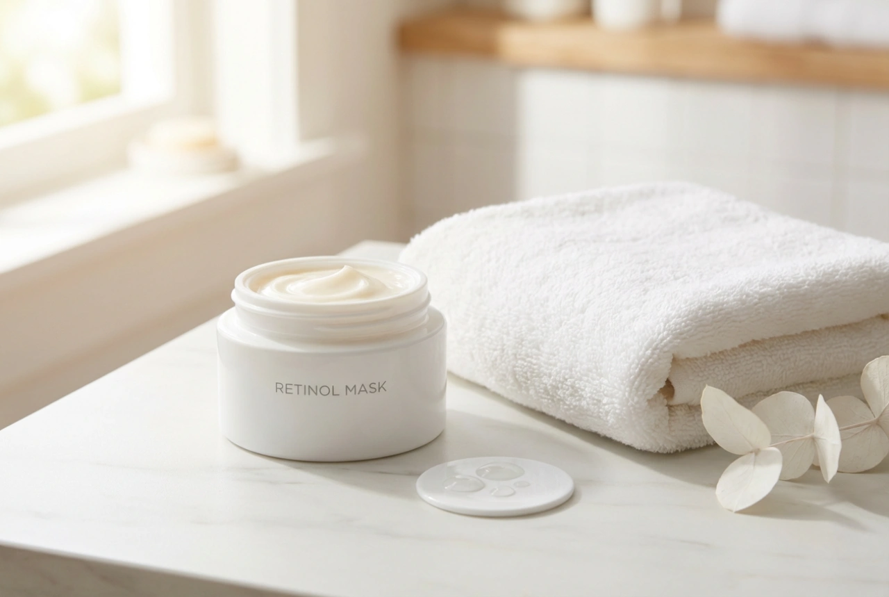 Masque au rétinol : utilisation sécurisée et soins post-application