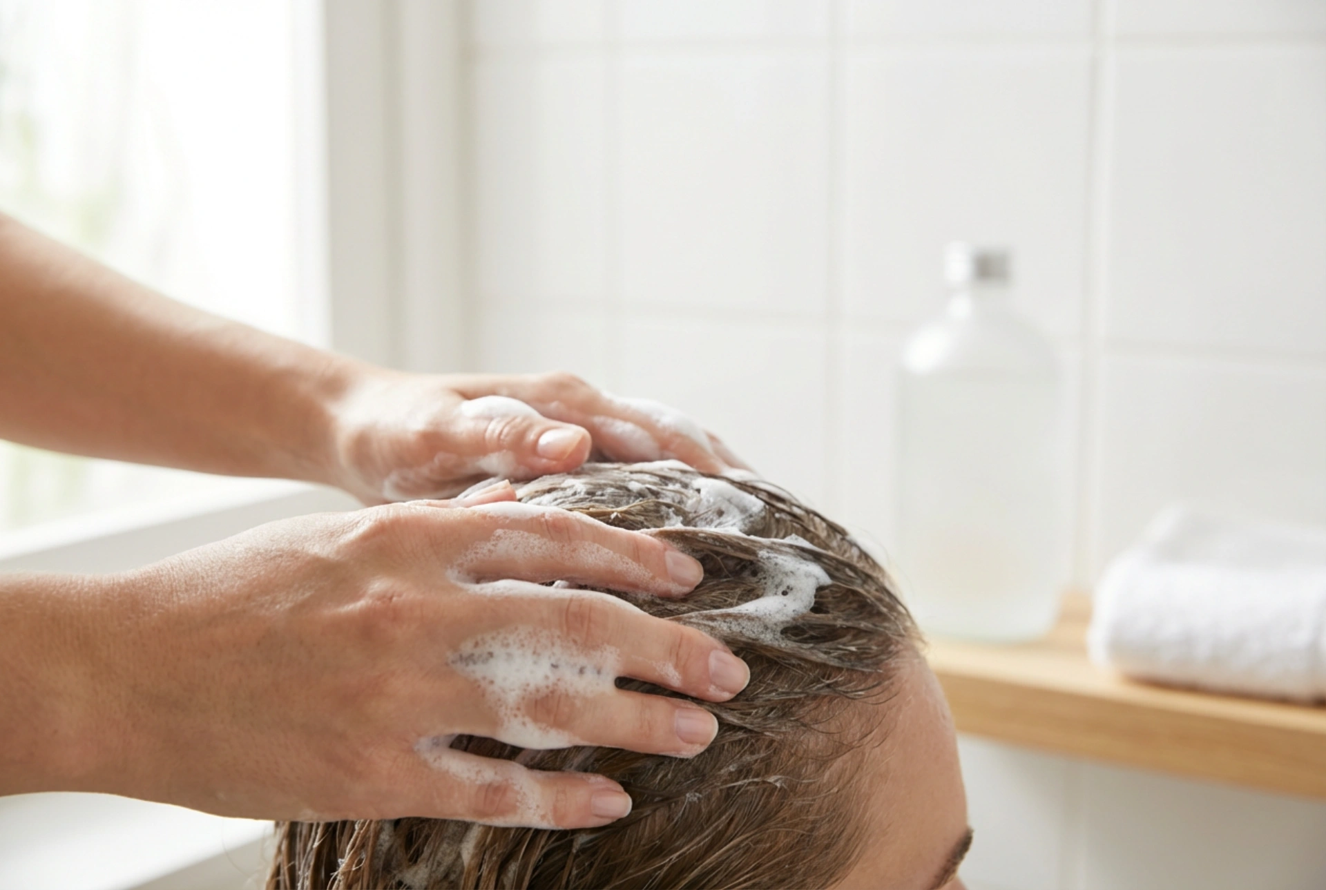 Nettoyage en profondeur : le shampoing purifiant pour le cuir chevelu, étape par étape