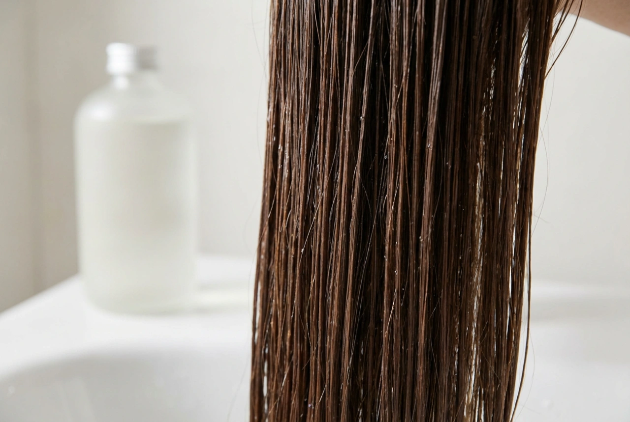 Shampooing lissant : dompter les frisottis dès l'étape du lavage