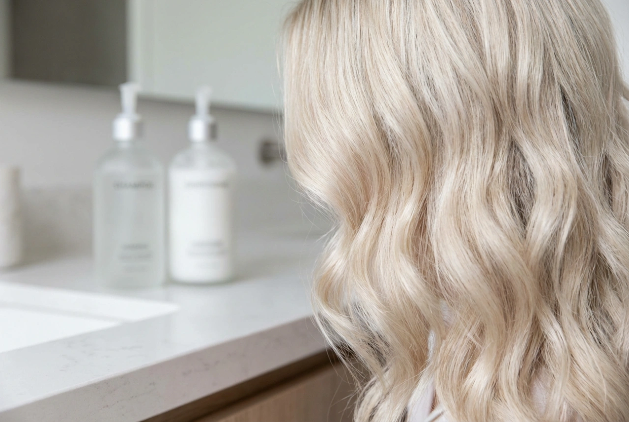 Comment choisir un shampoing professionnel pour cheveux décolorés : protection et fermeture des cuticules