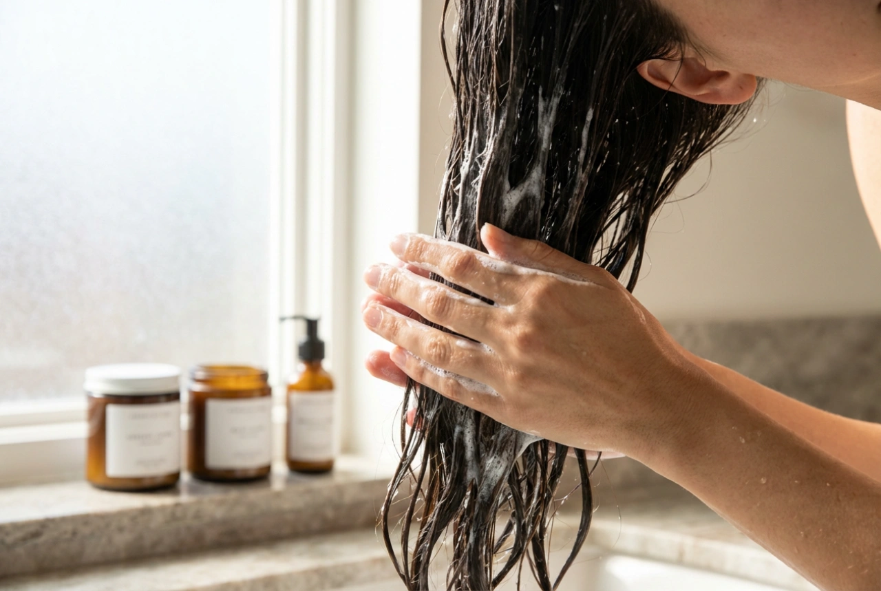 Shampooing apaisant : comment laver un cuir chevelu sensible sans irritation