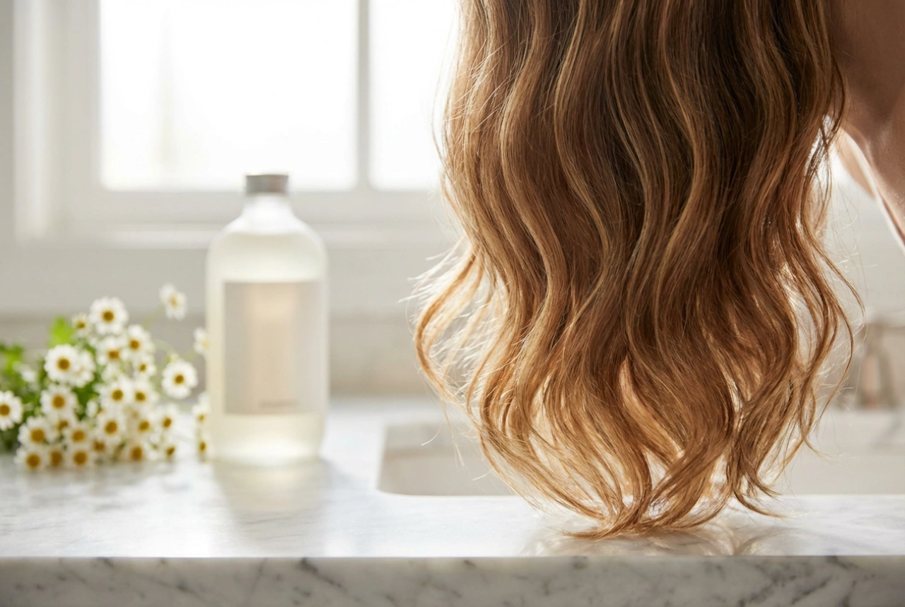 Shampooing à la camomille pour éclaircir les cheveux : effet subtil et utilisation