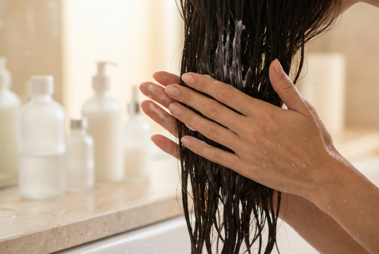 La méthode de lavage des cheveux OMO : choix des produits et exécution correcte