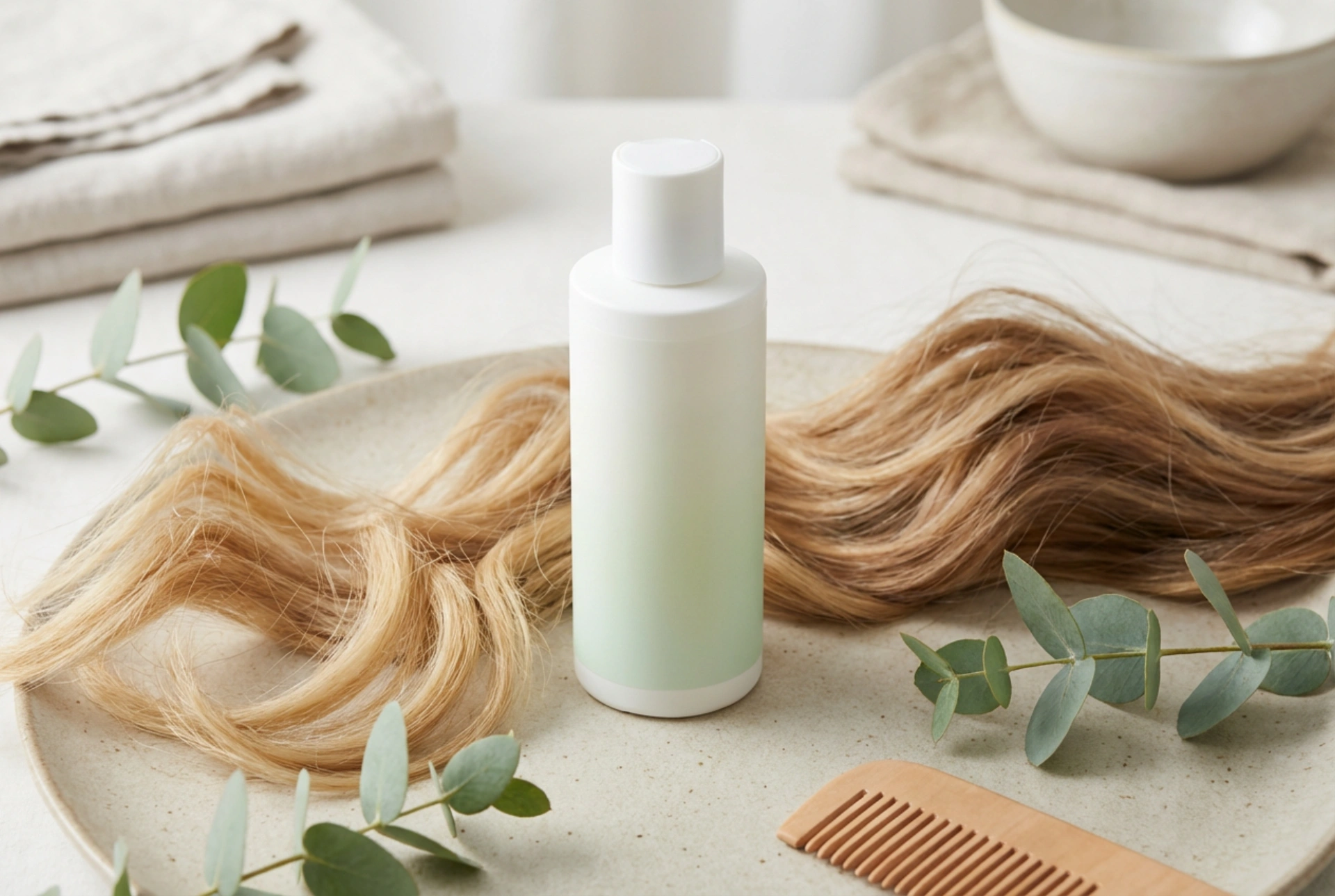 Soin léger : l'après-shampooing pour cheveux gras sans effet plat