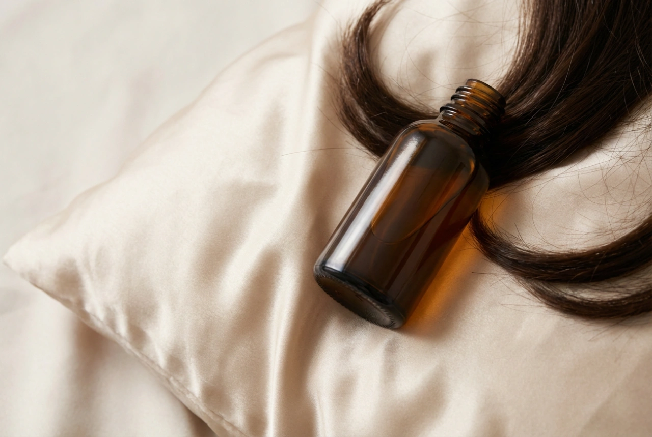 Sérum capillaire de nuit : quantité idéale, protection de l'oreiller et lavage matinal