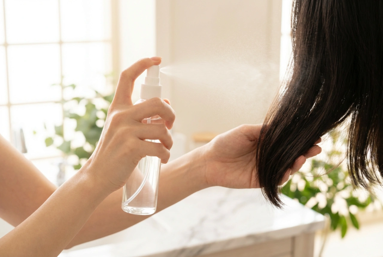 L'après-shampoing en spray sans rinçage : application, sélection et bienfaits