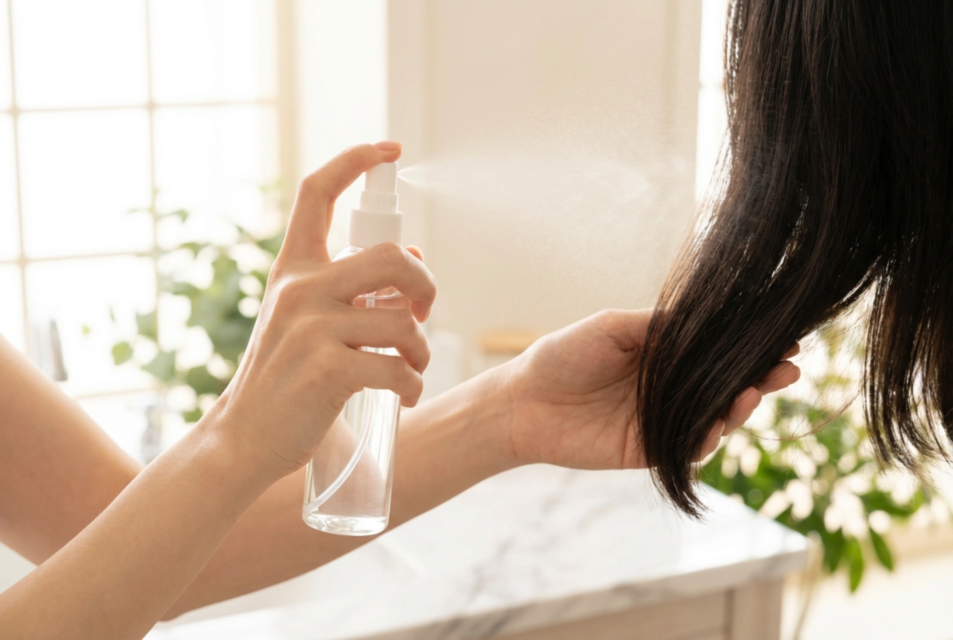 L'après-shampoing en spray sans rinçage : application, sélection et bienfaits