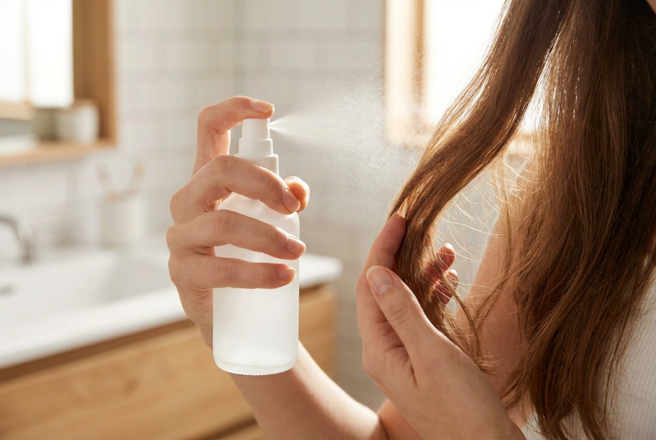 Après-shampooing sans rinçage en spray : bienfaits et conseils d'application