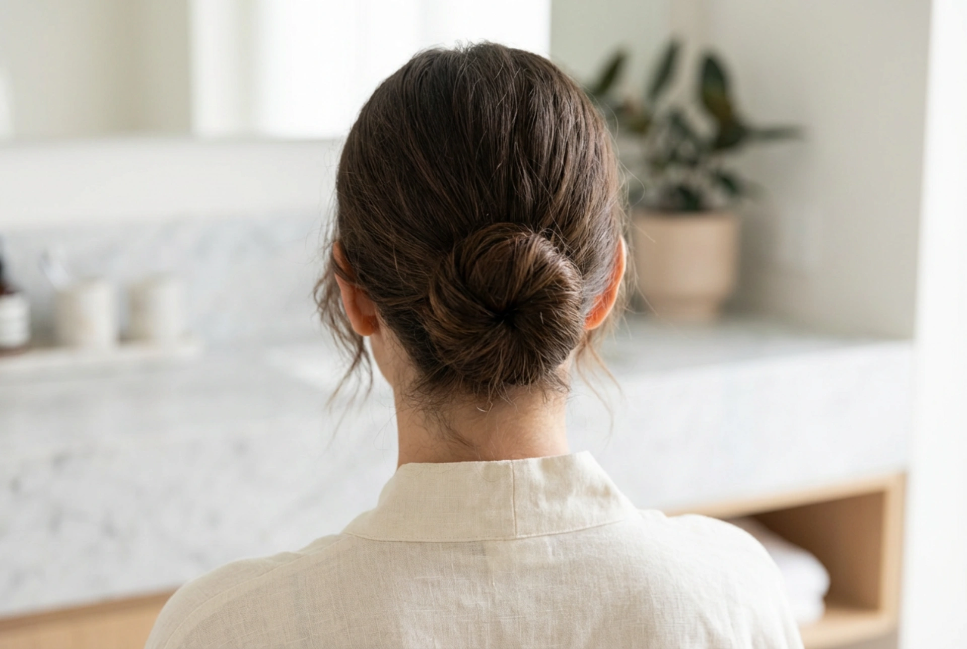 Chignon étape par étape : du style lisse et élégant au chignon flou