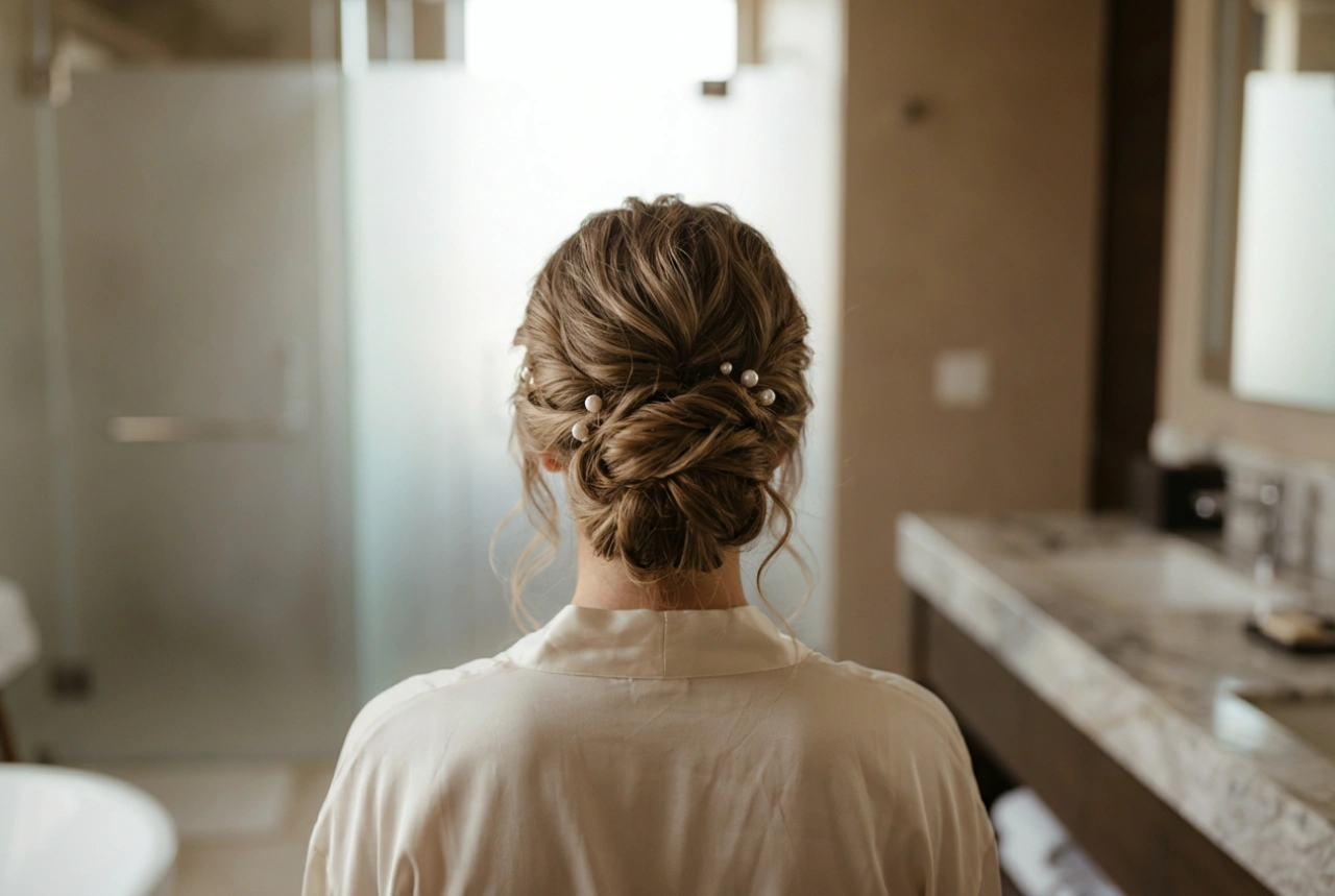 Coiffure de bal de promo sans stress : chignon durable, boucles ou ondulations