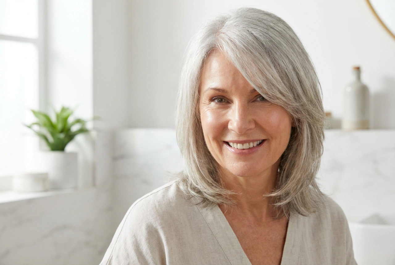 Coiffures pour visage rond après 50 ans : comment choisir et styliser