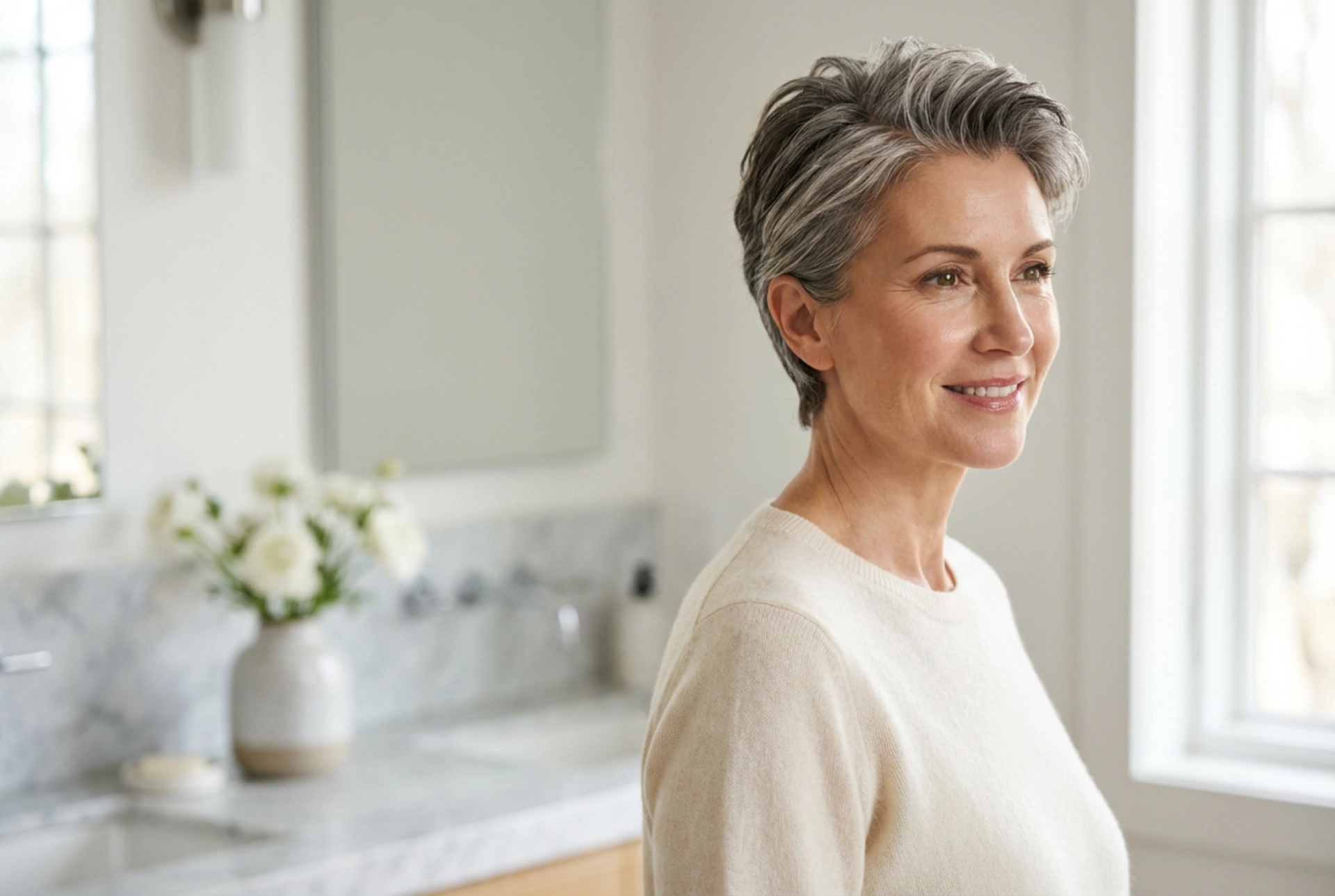 Coiffures courtes rajeunissantes pour femmes de 50 ans : comment les coiffer