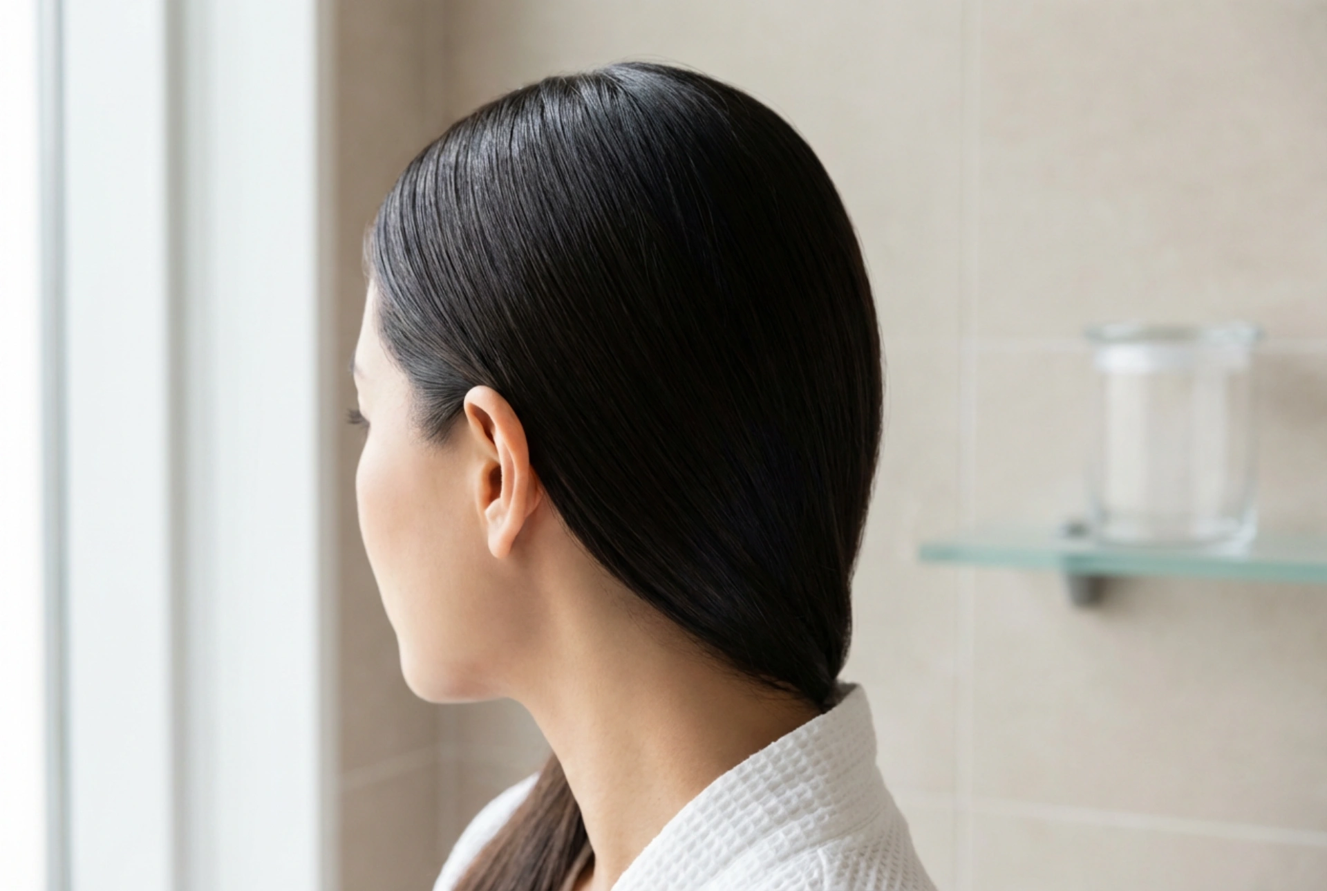 La coiffure derrière l'oreille : élégance, lissage et tenue
