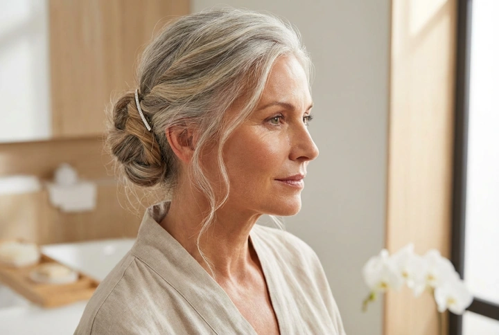 Coiffure pour la mère de la mariée : coupes et chignons intemporels étape par étape