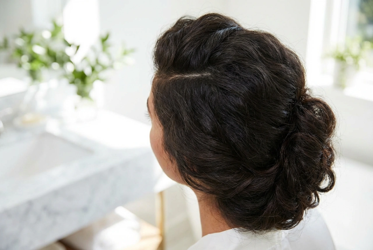 Coiffure pour cheveux clairsemés : raies astucieuses, volume et densité optique