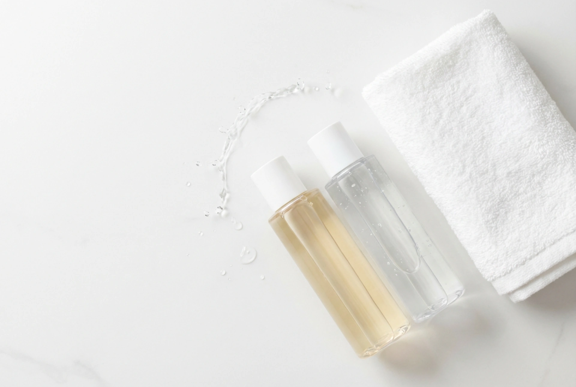 Fluide nettoyant visage : différences avec le gel et comment l'utiliser