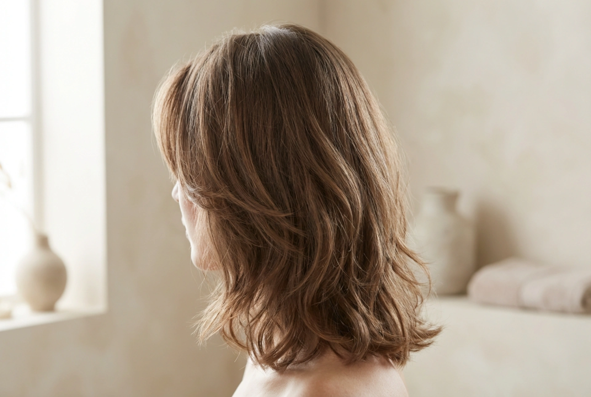 Coupe dégradée aux épaules : comment souligner les couches et ajouter de la légèreté