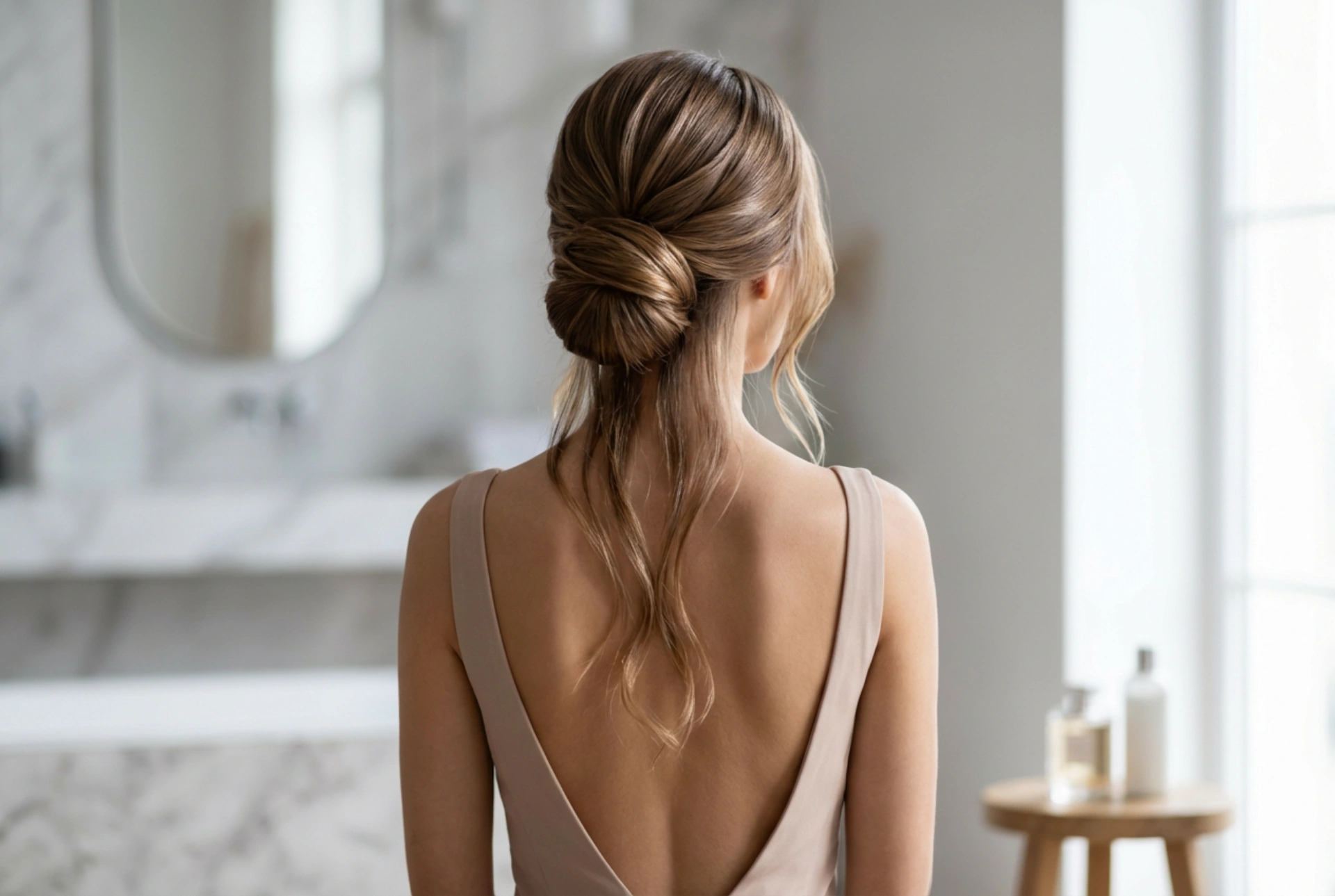 Comment choisir sa coiffure pour une robe dos nu : chignons, ondulations et tenue