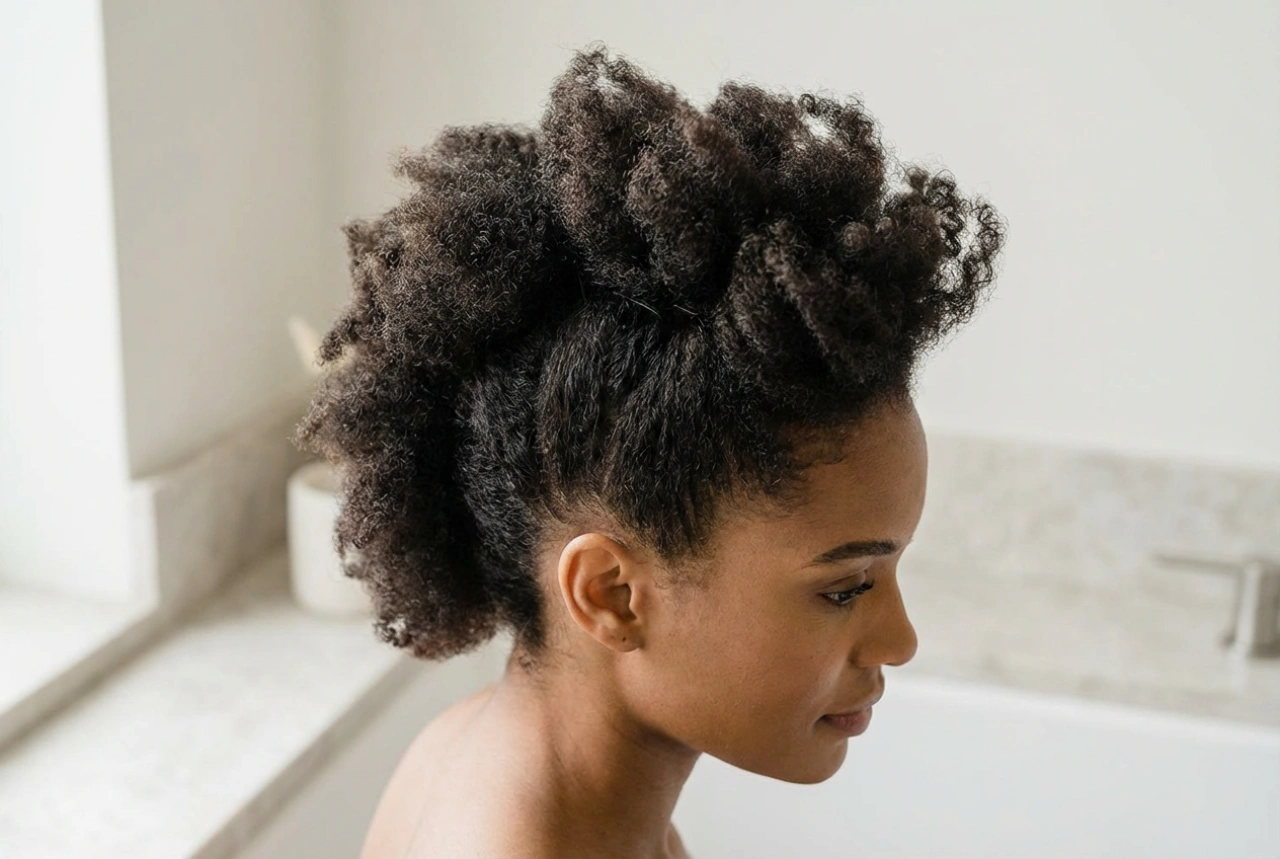La coiffure iroquoise pour femme : volume aux racines, texture et fixation