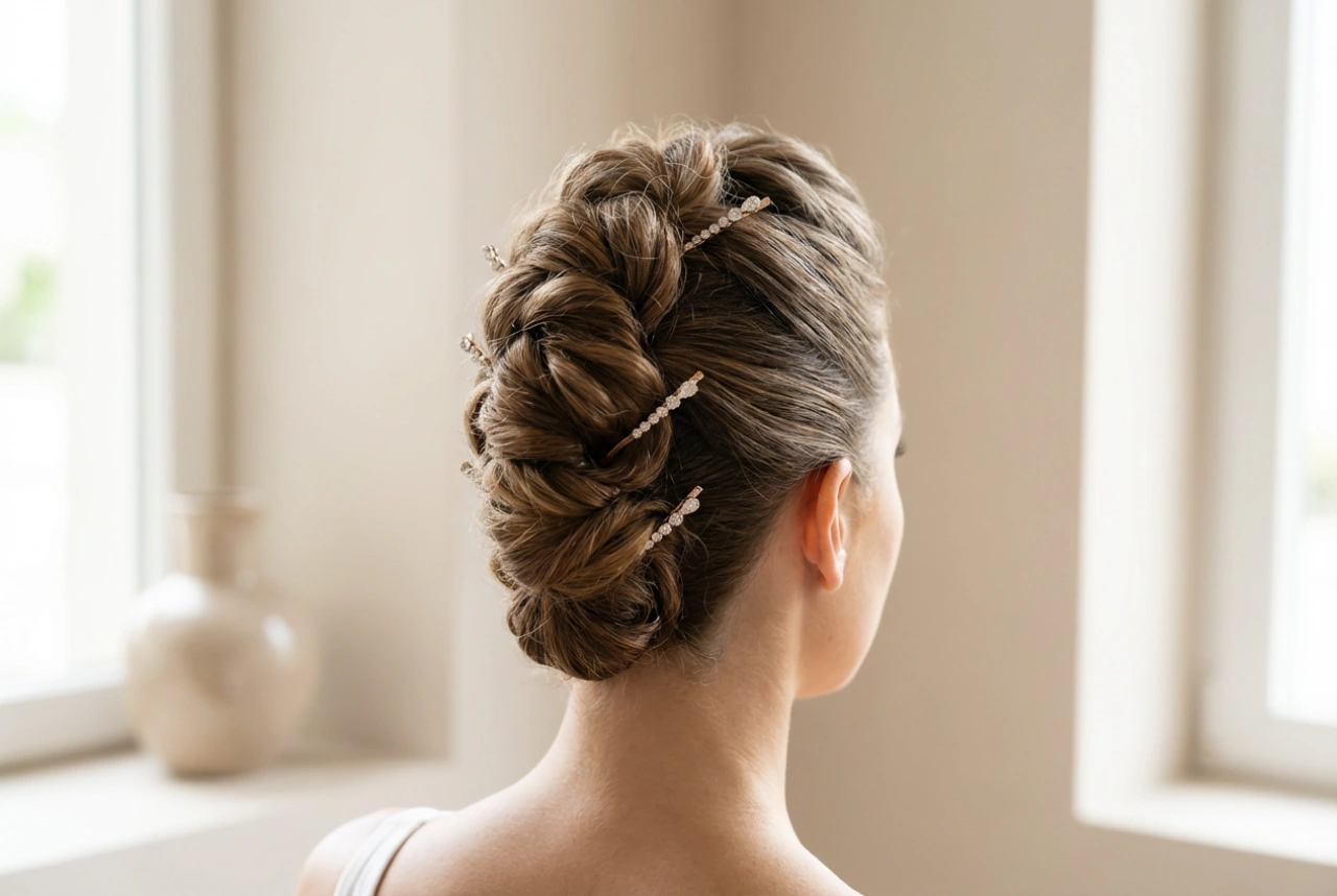 Le faux-hawk féminin pour un mariage : une coiffure élégante étape par étape