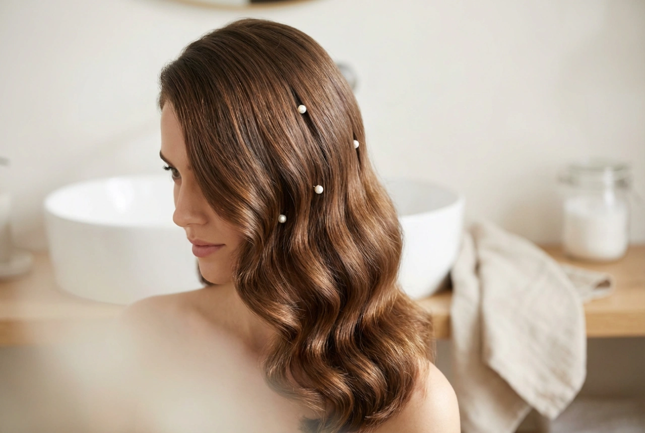Coiffure de mariage : boucles, ondulations durables et choix des accessoires