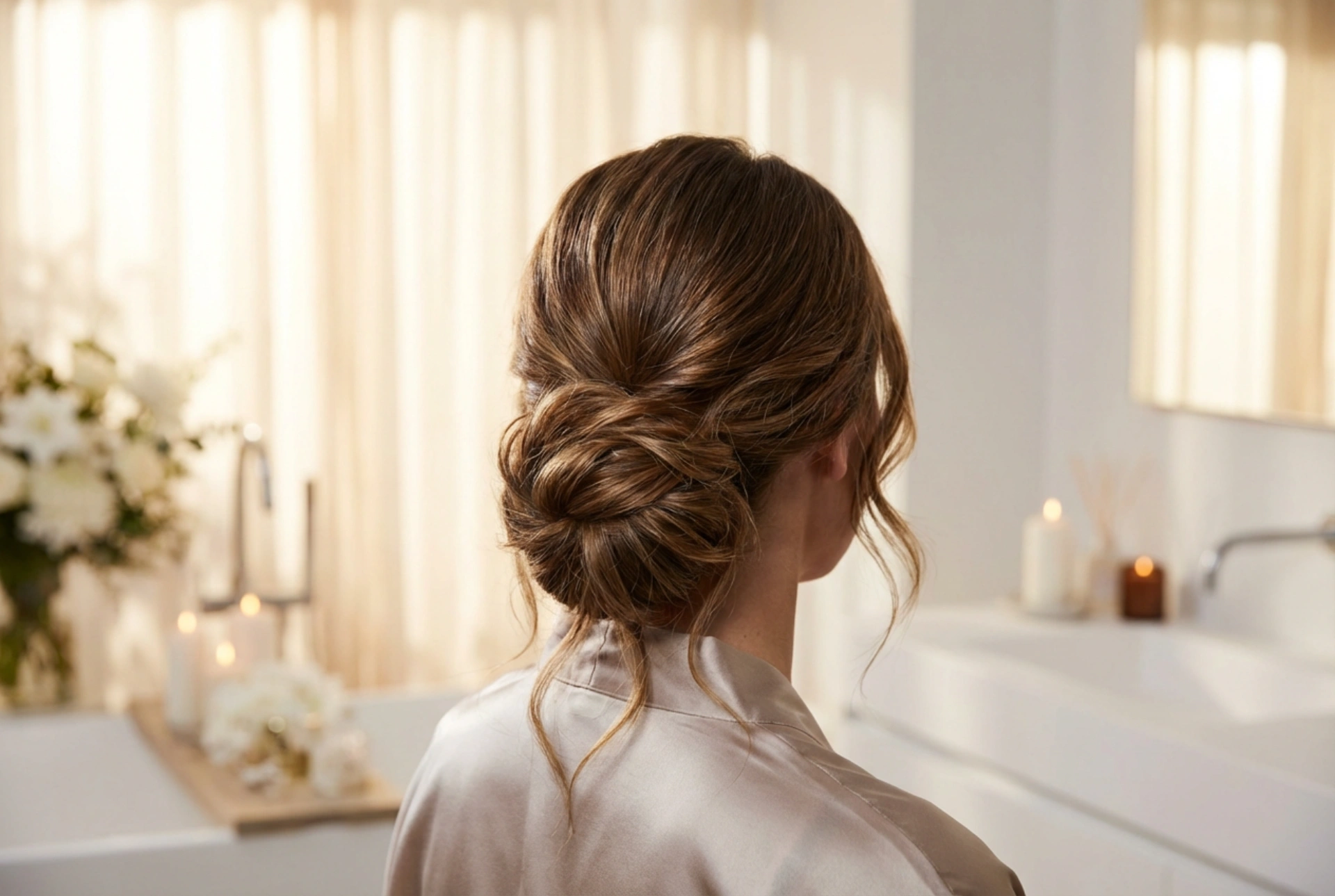Invitée au premier plan : coiffure pour une communion en tant qu'invitée : élégance et durabilité