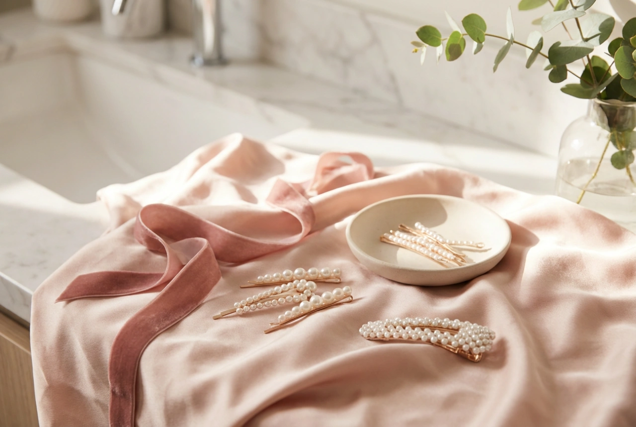 Coiffure romantique pour la Saint-Valentin : ondulations, chignons et accessoires