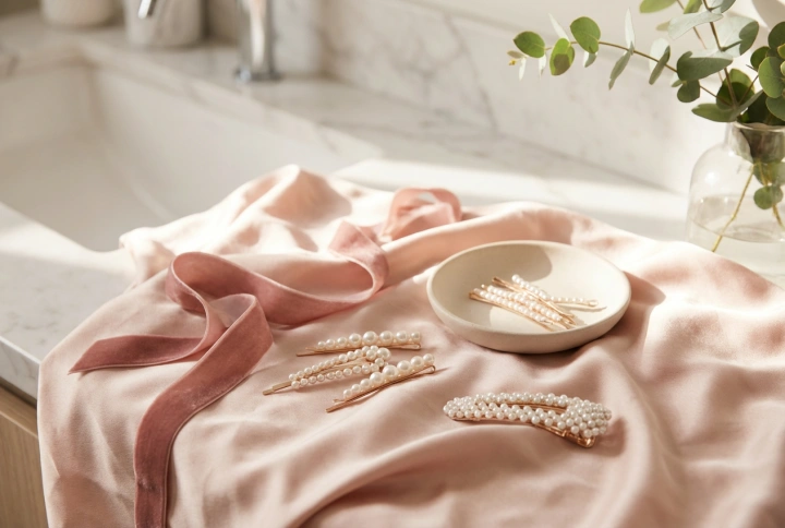 Coiffure romantique pour la Saint-Valentin : ondulations, chignons et accessoires