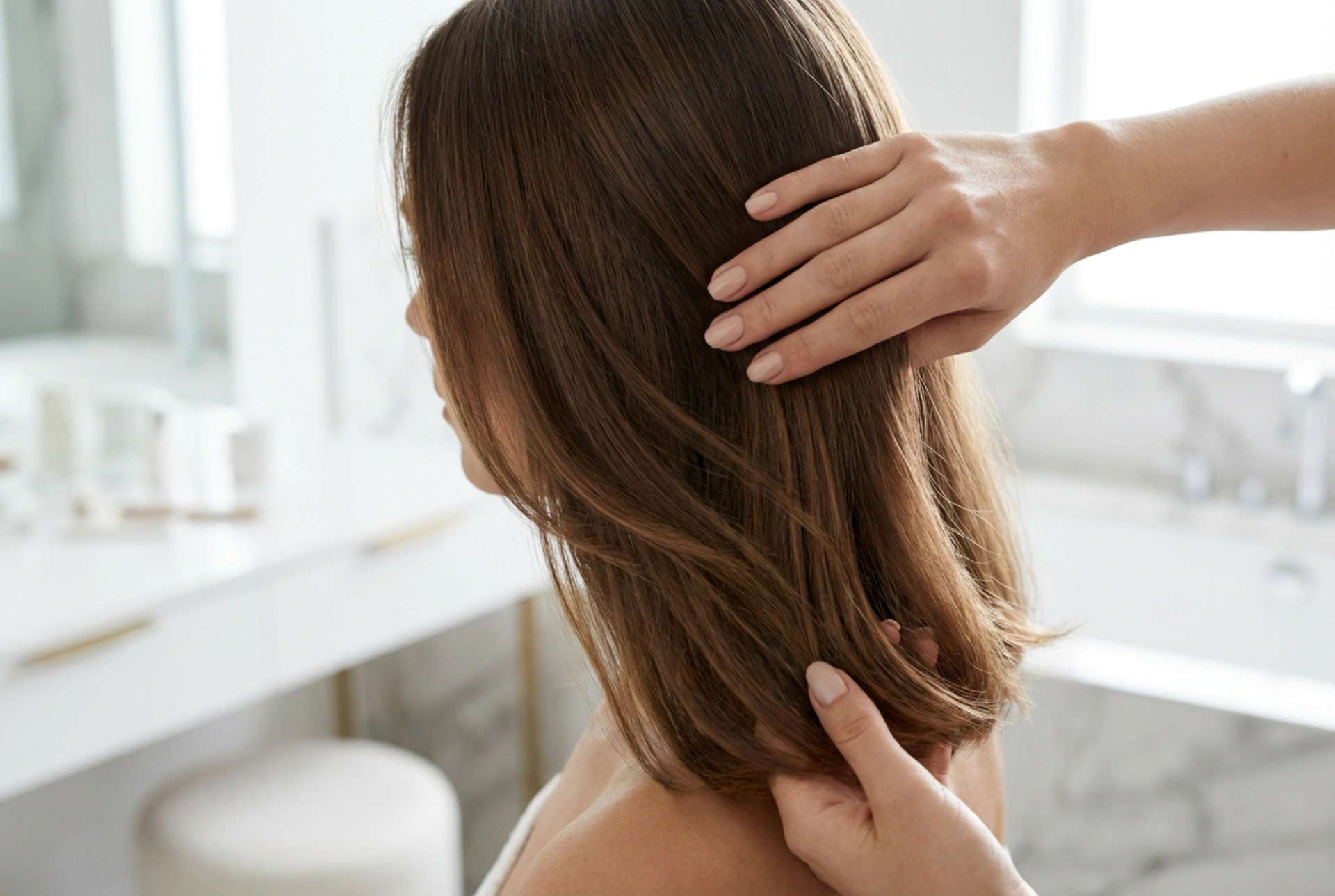 Cheveux mi-longs au quotidien et pour les sorties : coiffure pour cheveux mi-longs en 3 étapes